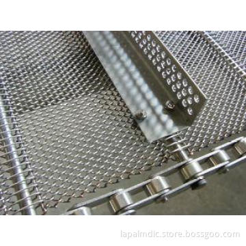 Chain Link Woven Belts,Conventional Weave Belts,Heat Treatm